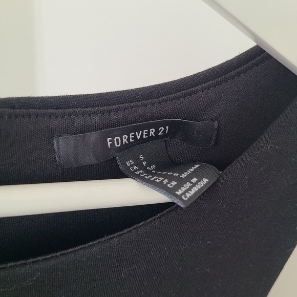 Lace Cut Out Black Dress - Picture 3 of 3